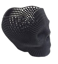 Nct  3D Printer Baskı Özel Meshli Kuru Kafa Kalemlik Siyah (Siyah)