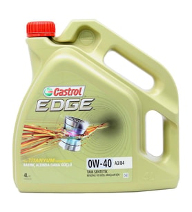 Castrol Edge Titanium 0W-40 4 Lt Tam Sentetik Motor Yağı