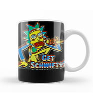 Rick And Morty Get Schwifty Kupa Bardak Porselen