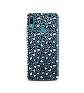 Leopar Tasarımlı Süper Şeffaf Silikon Telefon Kılıfı Huawei Y6 Prime (2019)
