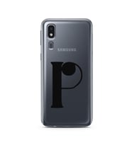 Samsung A2 Core Harf Tasarımlı Telefon Kılıfı P-Harfi 