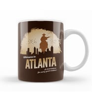 The Walking Dead Welcome To Atlanta Kupa Bardak Porselen