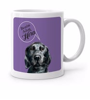 BK Gift Kişiye Özel Evcil Dost Tasarımlı Beyaz Kupa Bardak-2