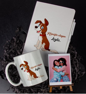 Kişiye Özel Defter Kalem Kupa Ve Fotoğraflık Seti 85891
