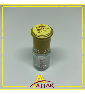 Beyaz Gül Esansı 3 Ml Parfüm 12 Adet Attar