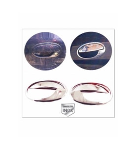 Opel Corsa C Krom Kapı Kolu+Çerçeve 2 Kapı 2000-2007 P. Çelik