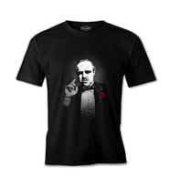 The Godfather - The Rule Siyah Erkek Tshirt