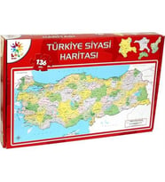 LCSH002 SİYASİ HARİTA KUTULU