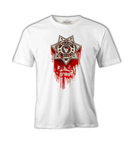 The Walking Dead - Sheriff Beyaz Erkek Tshirt