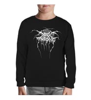 Dark Throne Siyah Çocuk Sweatshirt