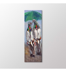 Arty Tablo Güvercinler Tablo (Karışık)