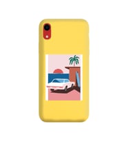 Sarı Lansman Kılıf iPhone XR