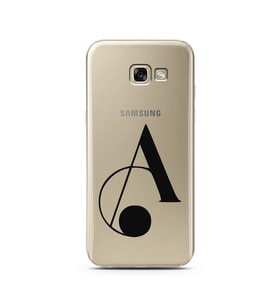 Samsung A5 (2017) Harf Tasarımlı Telefon Kılıfı A-Harfi 
