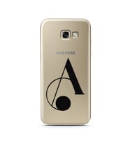 Samsung A5 (2017) Harf Tasarımlı Telefon Kılıfı A-Harfi 