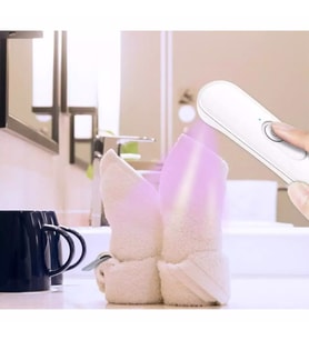 Taşınabilir Uv Işık Dezenfektan Sopası - El Tipi Uv Lamba Xd-01 Beyaz