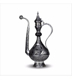 Sultan Osmanlı Motifli Antep Bakır ibrik