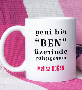 Motto Yeni Bir Ben Kupa Bardak