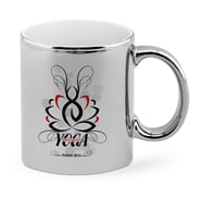 BK Gift Kişiye Özel Mesleki Yoga Eğitmeni Krom Kupa Bardak  1