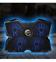 COOLCOLD Gaming 4 Fanlı Işıklı Notebook Laptop Soğutucu Stand
