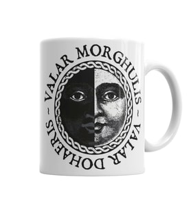 Game of Thrones Valar Morgulis Doharis Stark Jon Snow Kupa