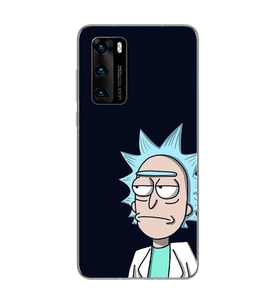 Stranger Tasarım Süper Şeffaf Silikon Telefon Kılıfı Huawei P40