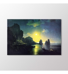 Arty Tablo Deniz Manzarası Tablo (Karışık)