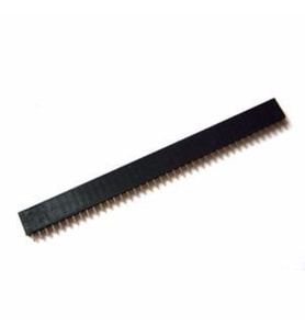 1x40 Pin 2.54mm Düz Pin Dişi (Female) Header Bacak 