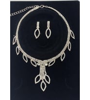 YAĞMUR AKSESUAR VE TAKI DÜNYASI ZARİF ABİYE SET (Gümüş)