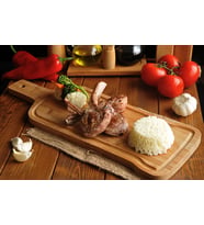 Bambum rula servis sunum tepsisi - steak tahtası 40x15 cm.