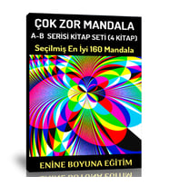 A ve B Serisi - Çok Zor Mandala Kitap Seti (4 Kitap)