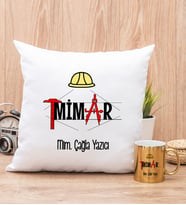 Mimar Yastık ve Gold Kupa Bardak
