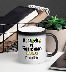 Muhasebe Ve Finansman Öğretmeni Sihirli Kupa Bardak