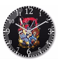 W Thundercats Duvar Saati Bombeli Gercek Cam