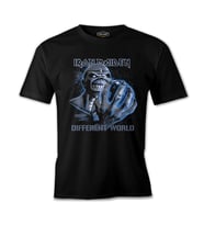 Iron Maiden - Different World Siyah Erkek Tshirt