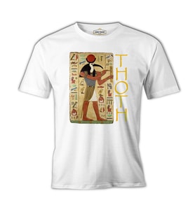 Thoth Beyaz Erkek Tshirt