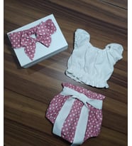 Kız Bebek Büstiyerli Şort Takım
