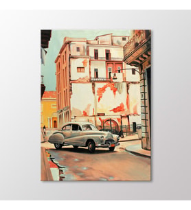 Arty Tablo Klasik Otomobil Tablo (Karışık)
