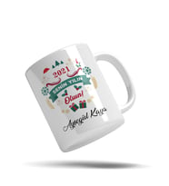 Kişiye Özel Hediye Yılbaşı Kupası (Beyaz)