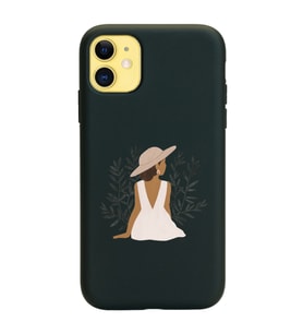 Siyah Lansman Telefon Kılıfı Iphone 11