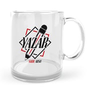 BK Gift Kişiye Özel Mesleki Yazar Cam Kupa Bardak  3