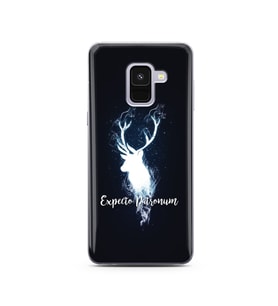 Harry Poter Tasarımlı Süper Şeffaf Silikon Telefon Kılıfı Samsung A8 (2018)  