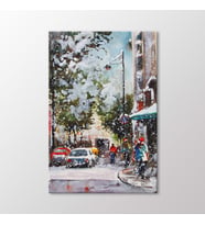 Arty Tablo Suluboya Sokak Tablo (Karışık)