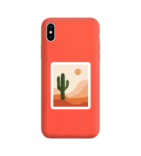 Turuncu Lansman Kılıf iPhone X