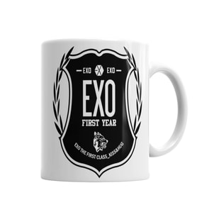 Exo Logo Kupa Bardak Porselen
