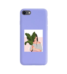 Lila Lansman Telefon Kılıfı Iphone 7