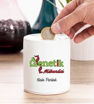 Genetik Mühendisi Kişiye Özel Kumbara
