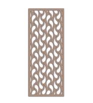Liar Ahşap Seperatör (Paravan) - KSP14 - (85 x 210 cm) - (18 mm) - (Beyaz) (Renksiz)