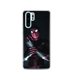 Örümcek Adam Tasarım Süper Şeffaf Silikon Telefon Kılıfı Huawei P30 Pro