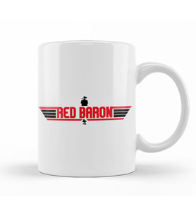 The Red Baron Kupa Bardak Porselen