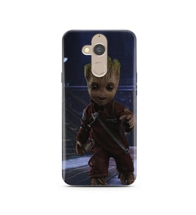 Baby Groot Tasarım Süper Şeffaf Silikon Telefon Kılıfı General Mobile GM8